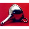 Pewter decanter funnel