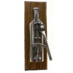 Wall cork screw "wine bottle"