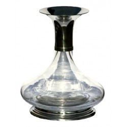 Carafe à décanter avec col et pied