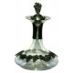 Decanter with stopper and grape garland