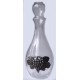 Serving decanter with pewter grape decor