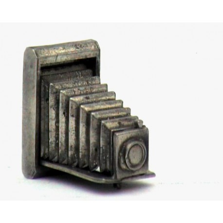 Pewter miniature camera