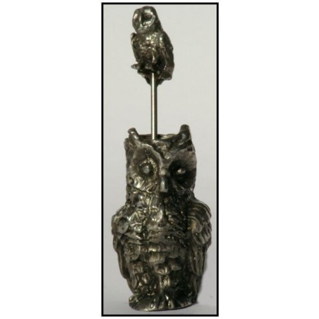 Owl sausage spike holder