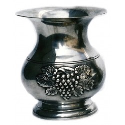 Small vase with grape decor