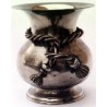 Medium vase with knot decor