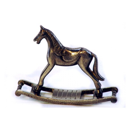 Cheval à bascule miniature