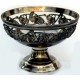 Large openworked bowl with grape decor