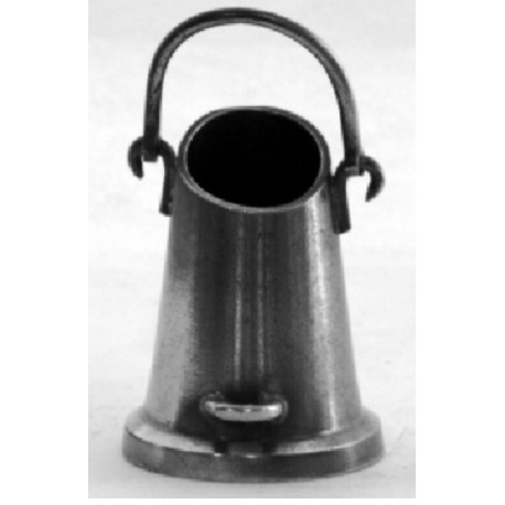 "Coal bucket" sausage spike holder + 6 spikes