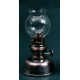 Pewter oil lamp