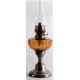 Pewter oil lamp