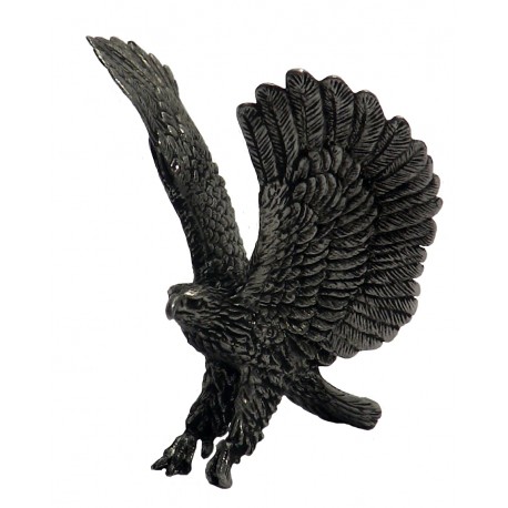 Pewter miniature eagle