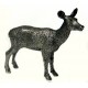 Pewter miniature doe