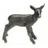 Pewter miniature fawn