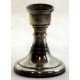 Pewter candle holder