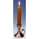 Pewter candle holder