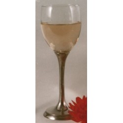 Verre à vin blanc avec pied