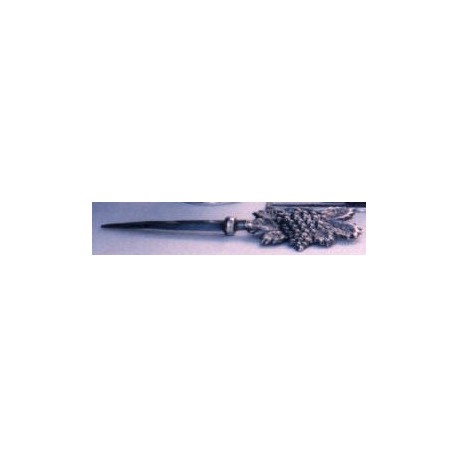 Pewter grape letter opener