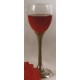 Verre à vin rouge avec pied