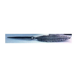 Pewter feather letter opener