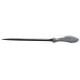 Pewter letter opener with straight steel blade
