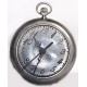 Plain pewter clock