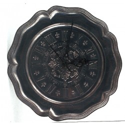 Pewter clock