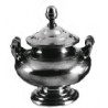 Pewter soup tureen