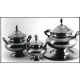 Pewter soup tureen