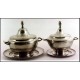 Pewter soup tureen