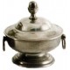 Pewter soup tureen