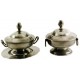 Pewter soup tureen