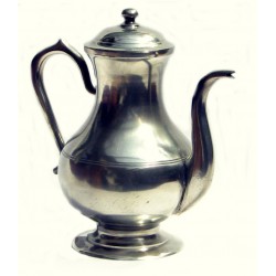 Pewter coffee pot