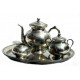 Pewter tea pot