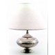 Pewter electric lamp