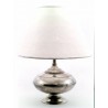 Pewter electric lamp