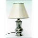 Pewter electric lamp