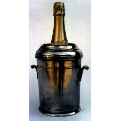 Pewter cooler with handles
