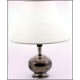 Pewter electric lamp