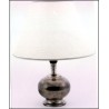 Pewter electric lamp