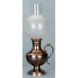 Pewter electric lamp