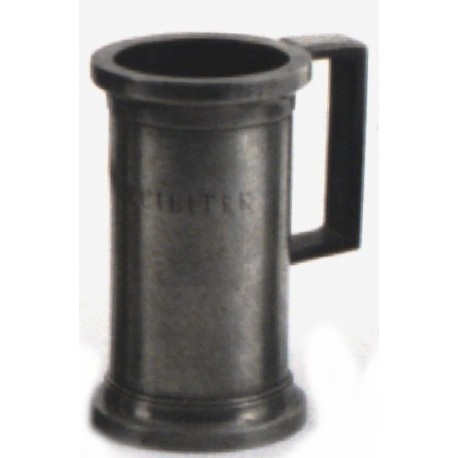 Pewter normalised measuring jug "Double Deciliter"