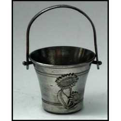 Pewter miniature bucket n°1