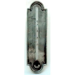 Pewter thermometer