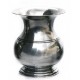 Small plain pewter vase