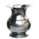 Large plain pewter vase