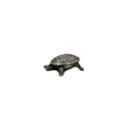 Pewter turtle box