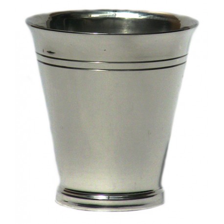 Pewter plain goblet