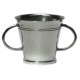 Pewter plain goblet with 2 handles