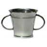 Pewter plain goblet with 2 handles