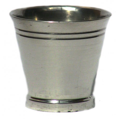 Pewter plain egg cup